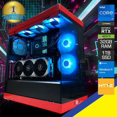 Ultra Y40 V3 Desktop Gaming PC | Intel Core i7 13700KF | 32GB RAM | 1TB SSD | RTX 4070 Ti | Windows 11 Home