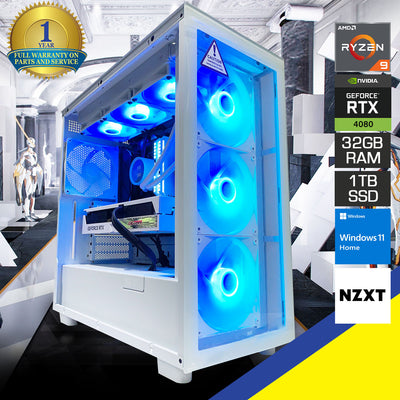 Ultra H7 Elite Desktop Gaming PC | AMD Ryzen 9 7900X | 32GB RAM | 1TB SSD | RTX 4080 | Windows 11 Home