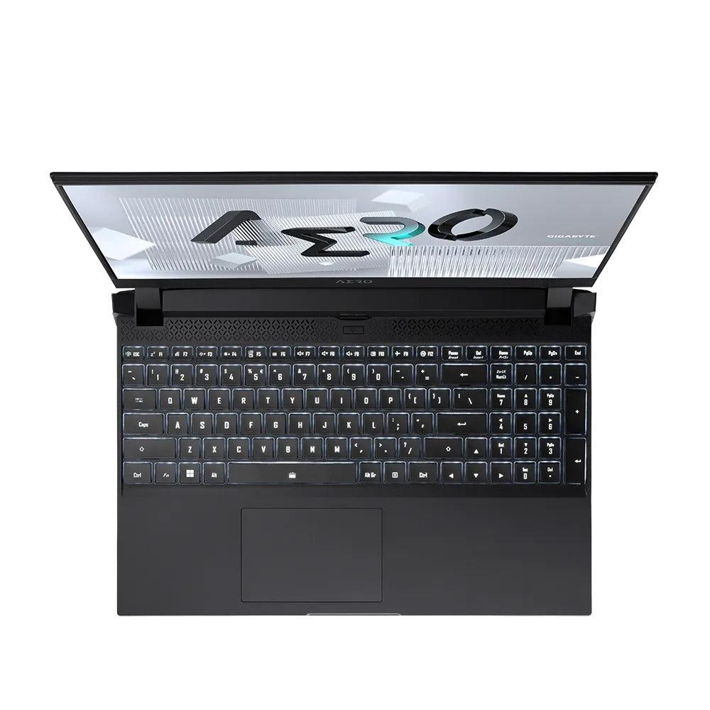 Gigabyte AERO 5 KE4-72PH614SH Gaming Laptop (Black) | 15.6" UHD | i7-12700H | 16GB DDR4 | 1 TB SSD | RTX 3060 | Windows 11 Home + Gigabyte Backpack