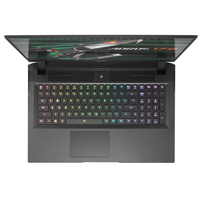 GIGABYTE AORUS 17G YD-73S1345GH 300HZ GAMING LAPTOP (BLACK) | 17.3" FHD | i7-11800h | 32 GB DDR4 | 512GB SSD | RTX 3080 | WIN10 + GIGABYTE AORUS G2 BACKPACK (BLACK) + KINGSTON NV1 NVME PCIE M.2 500GB SSD (SNVS/500G) UPGRADE
