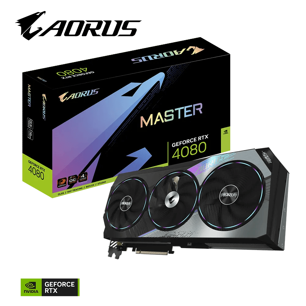 Gigabyte AORUS GeForce RTX 4080 16GB Master Graphics Card