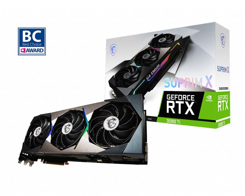 MSI Geforce RTX 3090 Ti SUPRIM x 24G GDDR6X Graphics Card