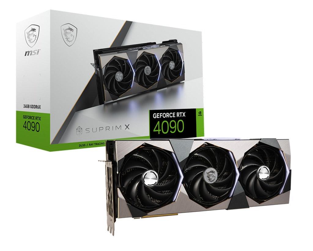 MSI GeForce RTX 4090 Suprim X 24G GDDR6X Graphics Card