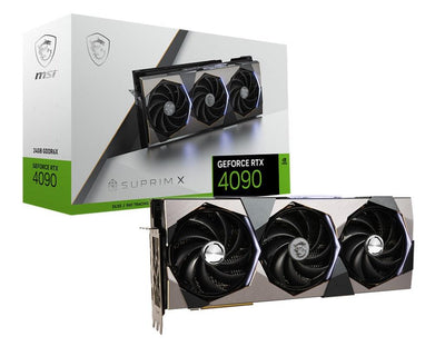 MSI GeForce RTX 4090 Suprim X 24G GDDR6X Graphics Card