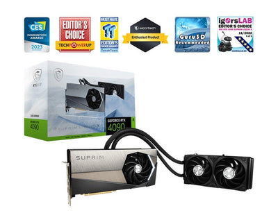 MSI GeForce RTX 4090 Suprim Liquid X 24G GDDR6X Graphics Card