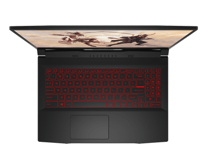 MSI Katana GF66 12UC-672PH Gaming Laptop (Black) | 15.6 FHD | i7-12650H | 8GB DDR4 | 512GB SSD | RTX 3050 | Windows 11 Home | MSI Essential Backpack