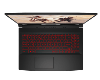 MSI KATANA GF66 11UD-883PH GAMING LAPTOP (BLACK) | 15.6" FHD | DDR4 16 | 512GB SSD | RTX 3050 Ti | WIN11 W/ FREE KATANA TOY SET + MSI ESSENTIAL BACKPACK (BLACK)