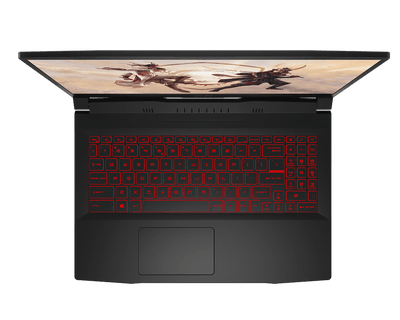 MSI Katana GF66 12UC-898PH Gaming Laptop (Black) | 15.6" FHD (1920x1080) | i7 12650H | 16GB DDR4 | 512GB SSD | RTX 3050 | Windows 11 | MSI Gaming Backpack