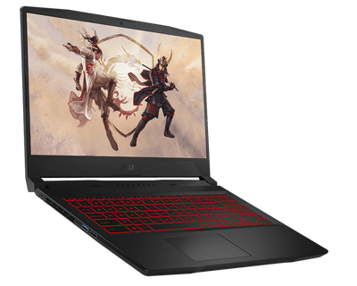 MSI Katana GF66 12UC-898PH Gaming Laptop (Black) | 15.6" FHD (1920x1080) | i7 12650H | 16GB DDR4 | 512GB SSD | RTX 3050 | Windows 11 | MSI Gaming Backpack
