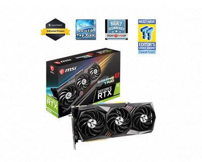 MSI Geforce RTX 3090 Gaming x Trio 24G GDDR6X Graphics Card