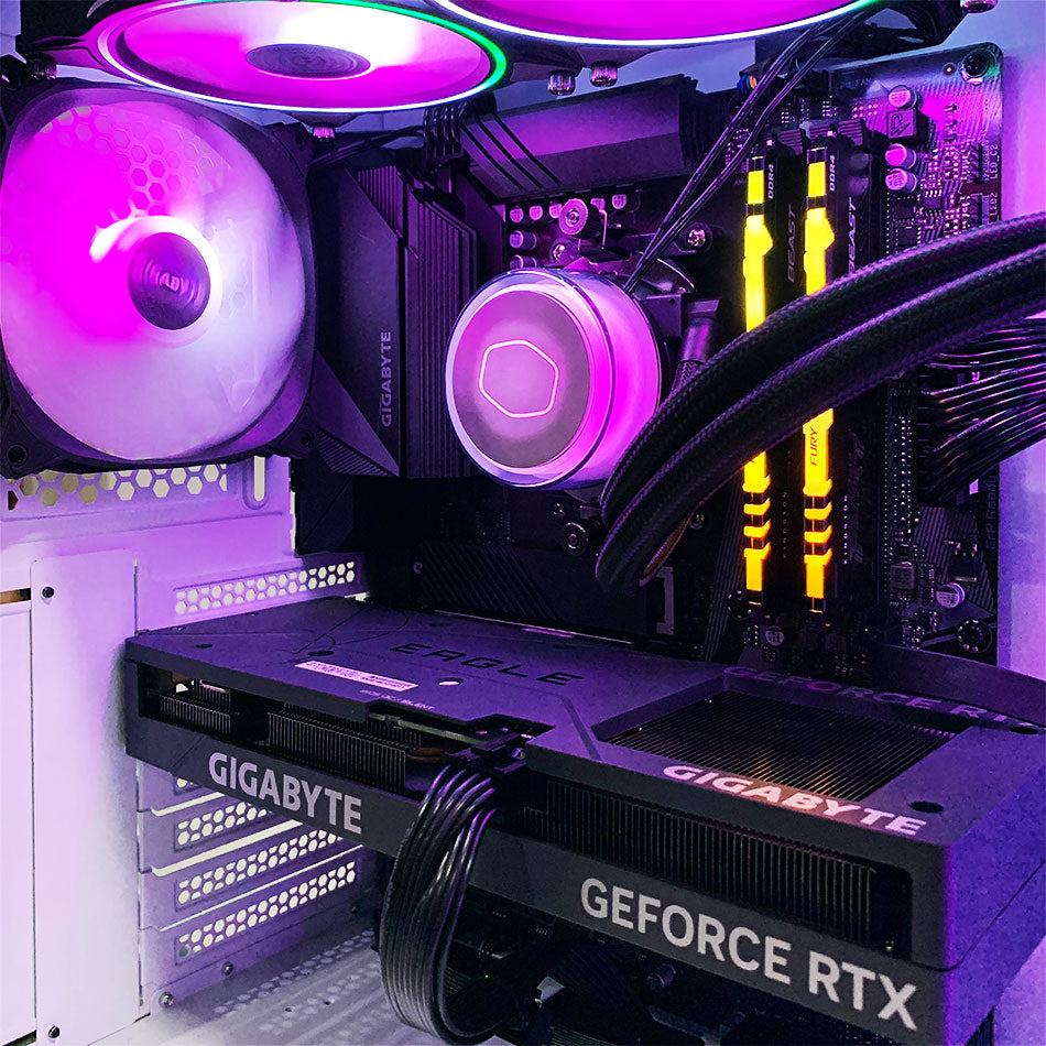 Aurora C301 Desktop Gaming PC |  AMD Ryzen 7 5700X | 16GB RAM | 1TB SSD | RTX 4060 Ti | Windows 11 Home
