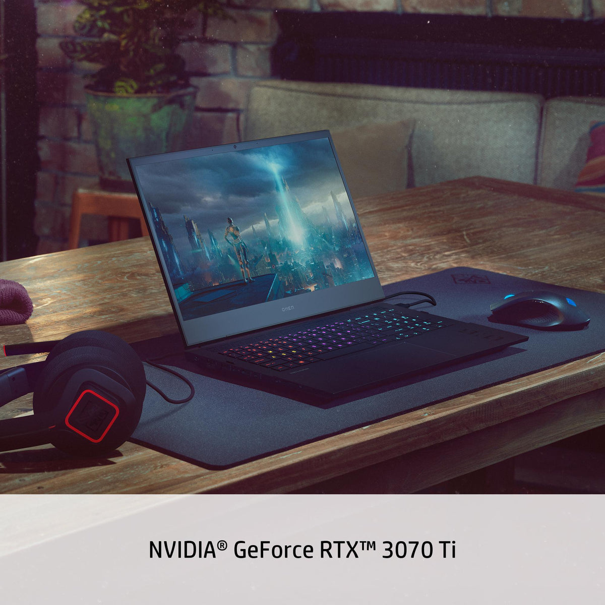 HP OMEN 16-K0098TX 165HZ Gaming Laptop (Shadow Black) | 16.1" QHD IPS | i7-12700H | 16GB DDR5 | 1TB SSD | RTX 3070Ti | Windows 11 Home + MS Office Home & Student 2021 + HP Travel 18L 15.6" Backpack (Iron Grey)