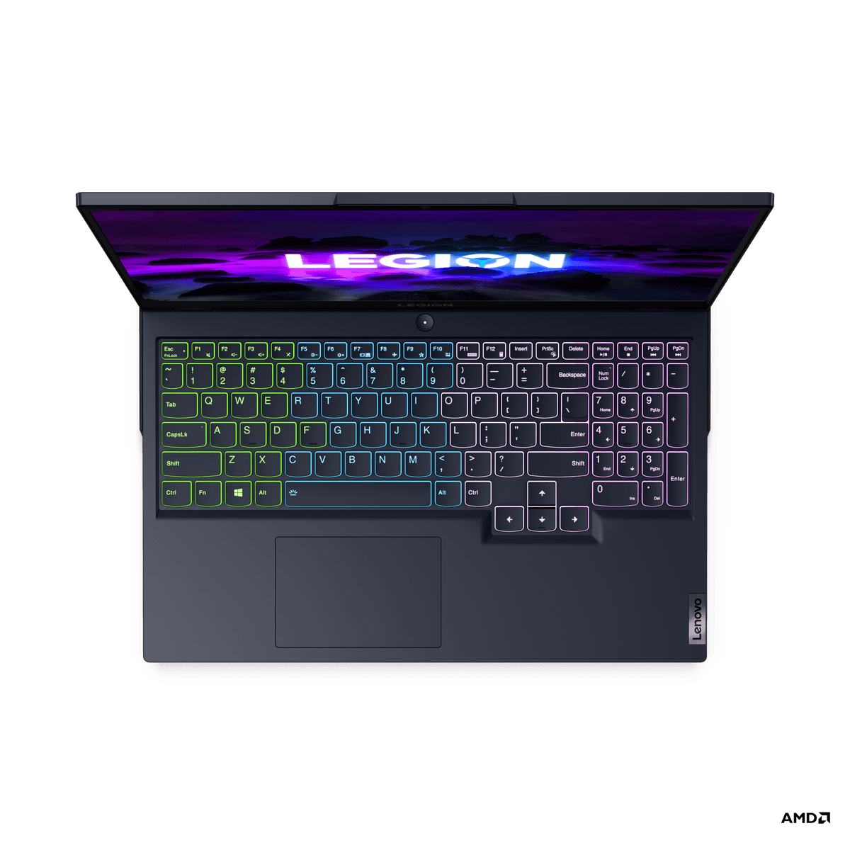 LENOVO LEGION 5 15ACH6 82JW00H6PH 165HZ GAMING LAPTOP (PHANTOM BLUE) | 15.6” FHD | RYZEN 5 5600H | 16GB DDR4 | 512GB SSD | RTX3050 | WIN11 + M300 RGB GAMING MOUSE + ACTIVE GAMING BACKPACK (GX41C86982)
