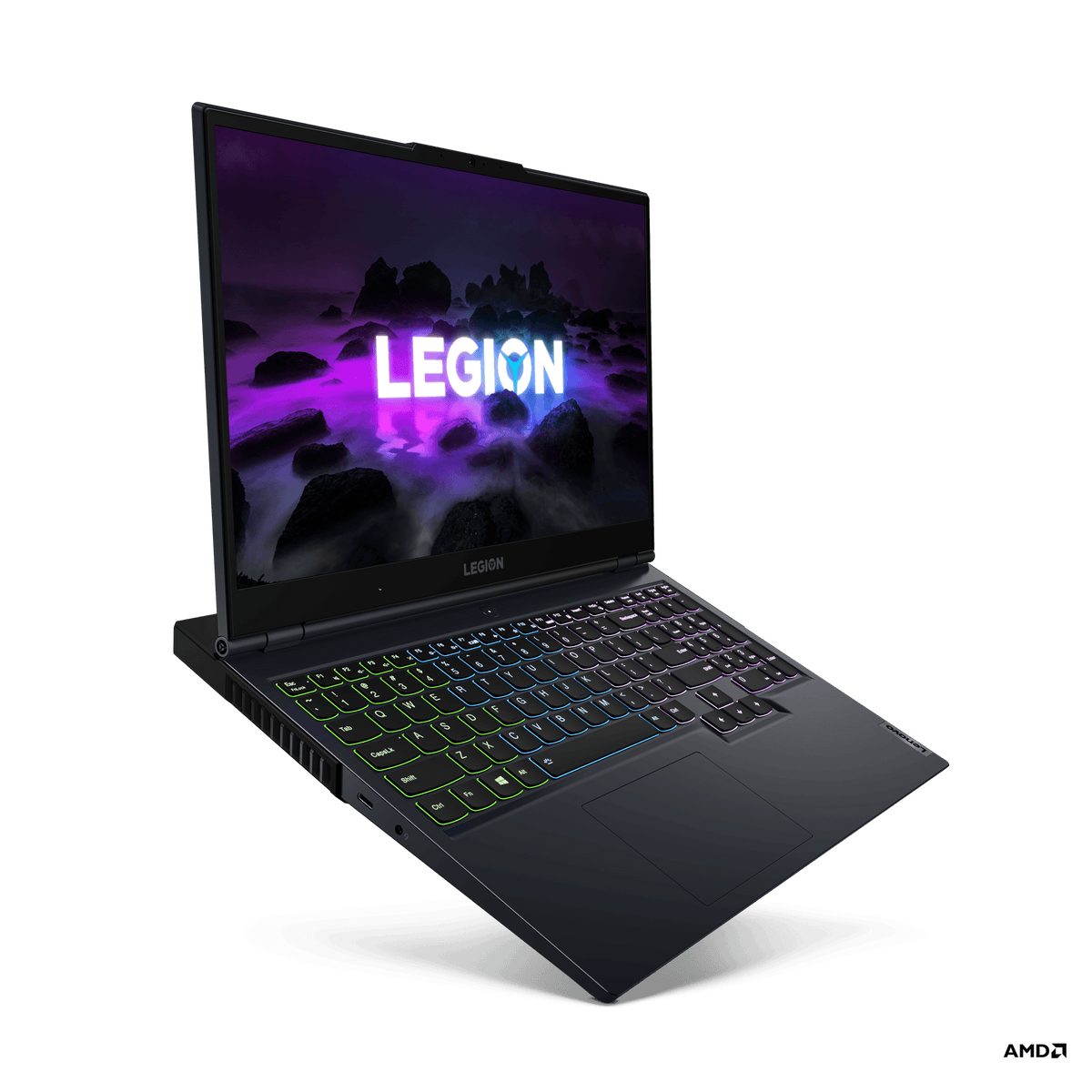 LENOVO LEGION 5 15ACH6 82JW00H6PH 165HZ GAMING LAPTOP (PHANTOM BLUE) | 15.6” FHD | RYZEN 5 5600H | 16GB DDR4 | 512GB SSD | RTX3050 | WIN11 + M300 RGB GAMING MOUSE + ACTIVE GAMING BACKPACK (GX41C86982)