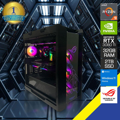 ULTRA GX601 GAMING PC | Ryzen™ 9 5900X | 32 GB RAM | 2TB SSD | RTX™ 3080 Ti | Windows 11 Home