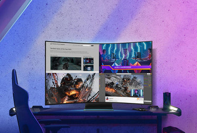 Samsung Odyssey ARK LS55BG970NEXXP 55" UHD Curved Gaming Monitor
