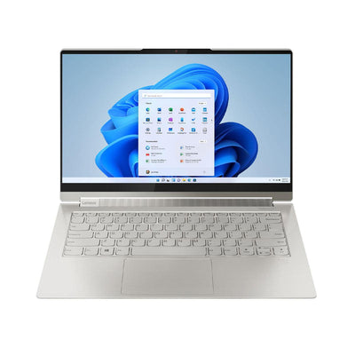 Lenovo Yoga 9I X70 82LU003LPH Laptop (Oatmeal) | 14” 2.8K OLED |  i7-1260P | 16GB LPDDR5 RAM | 1TB M.2 SSD | Intel Iris Xe Graphics | Windows 11 Home | Lenovo Yoga Sleeve | Digital Pen