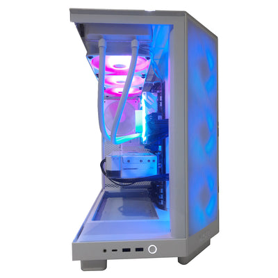 Ultra H6 Flow (White) Desktop Gaming PC | Intel Core i7-14700KF | 32GB RAM | 2TB SSD | RTX 4070 | Windows 11
