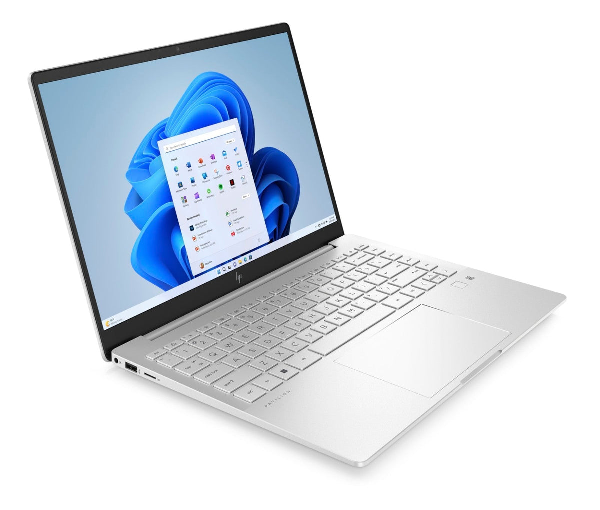 HP Pavilion Plus 14-EH1011TX Laptop (Natural Silver) | 14” OLED (2880x1800) | i7-1335U | 16GB RAM | 512GB SSD | RTX 2050 | Windows 11 Home | MS Office Home & Student 2021 | HP 2Z8P4AA Sling Bag