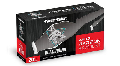 Powercolor Hellhound Radeon RX 7900 XT 20GB GDDR6 Graphics Card (RX7900XT 20G-L/OC)