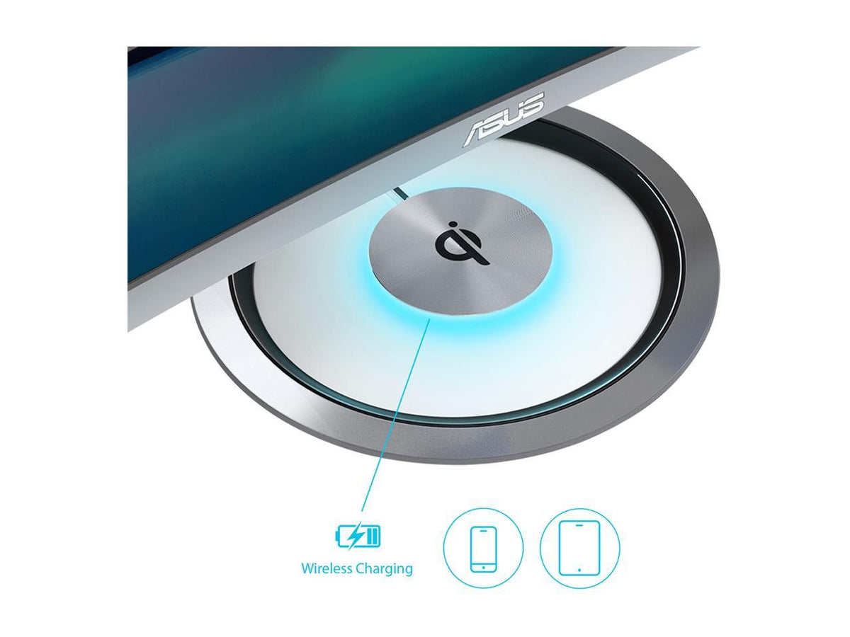 Asus Designo MX38VC 37.5" UWQHD IPS 75HZ USB-C Eye Care Adaptive-SYNC Curved Gaming LCD Monitor With QI Charging