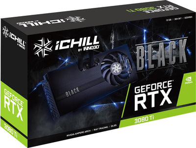 Inno3D Geforce RTX 3080 Ti iChill Black 12GB GDDR6X Graphics Card (C308TB-126XX-1810003)