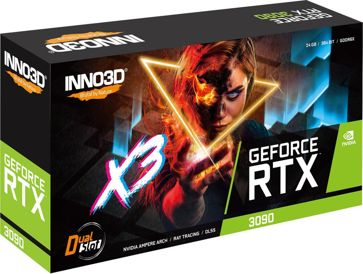 Inno3D Geforce RTX 3090 X3 24GB GDDR6X Graphics Card (N30903-246X-1880VA44)