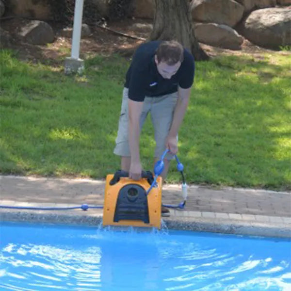 Dolphin W20 Robotic Pool Cleaner from 20 cm Water Depth Commercial Line Remote Control