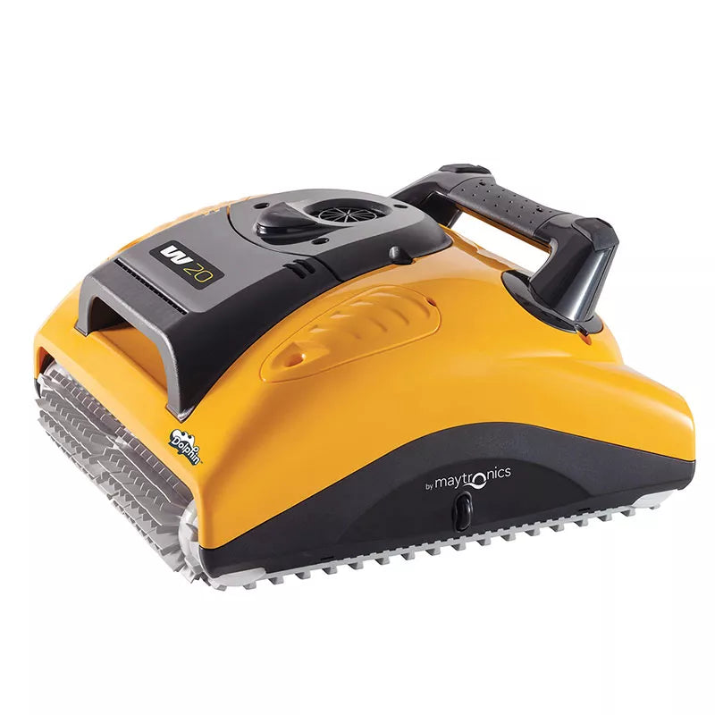 Dolphin W20 Robotic Pool Cleaner from 20 cm Water Depth Commercial Line Remote Control