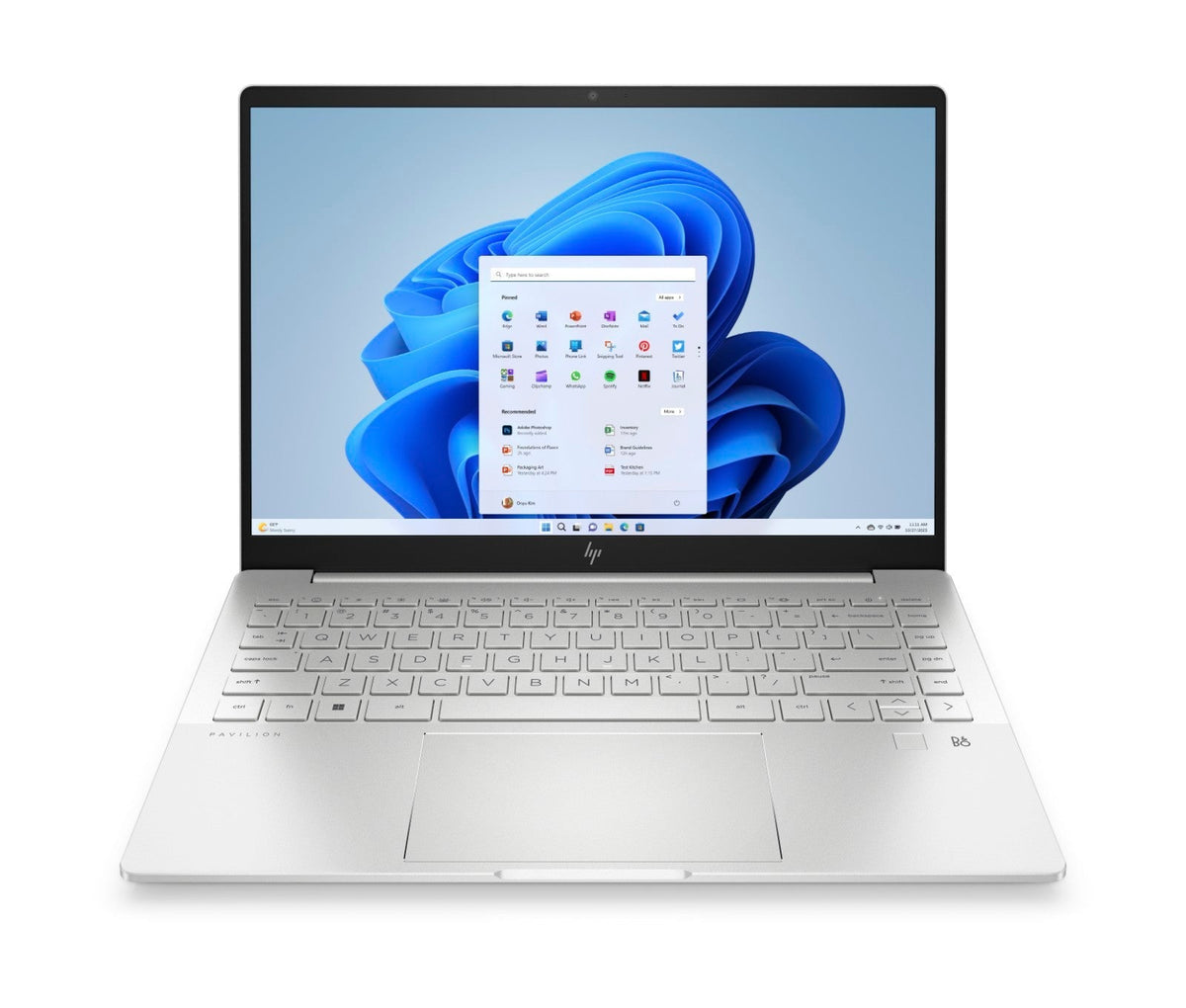 HP Pavilion Plus 14-EH1011TX Laptop (Natural Silver) | 14” OLED (2880x1800) | i7-1335U | 16GB RAM | 512GB SSD | RTX 2050 | Windows 11 Home | MS Office Home & Student 2021 | HP 2Z8P4AA Sling Bag