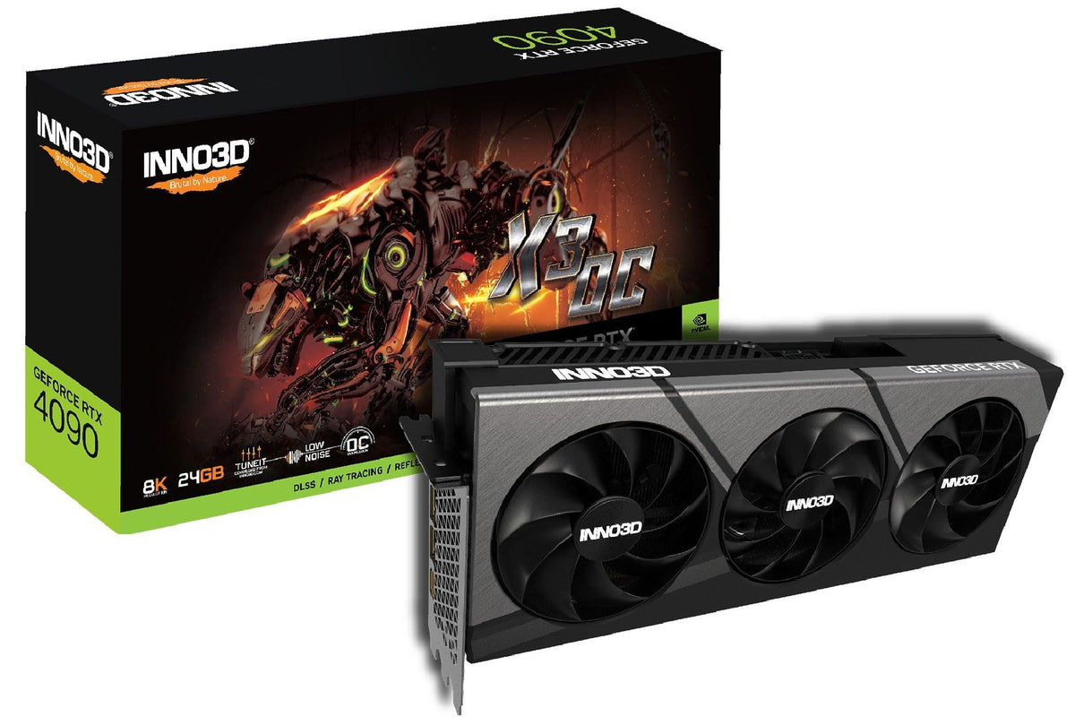 INNO3D GeForce RTX 4090 X3 OC 24GB GDDR6X Graphics Card (N40903-246XX-18332989)