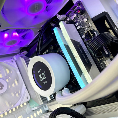 IGaming Intel Core i7/i9 14900KF | RTX 4070Ti-4090 | 32GB DDR5 Ram | Hyte Y60 Snow