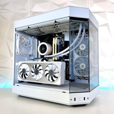 IGaming Intel Core i7/i9 14900KF | RTX 4070Ti-4090 | 32GB DDR5 Ram | Hyte Y60 Snow