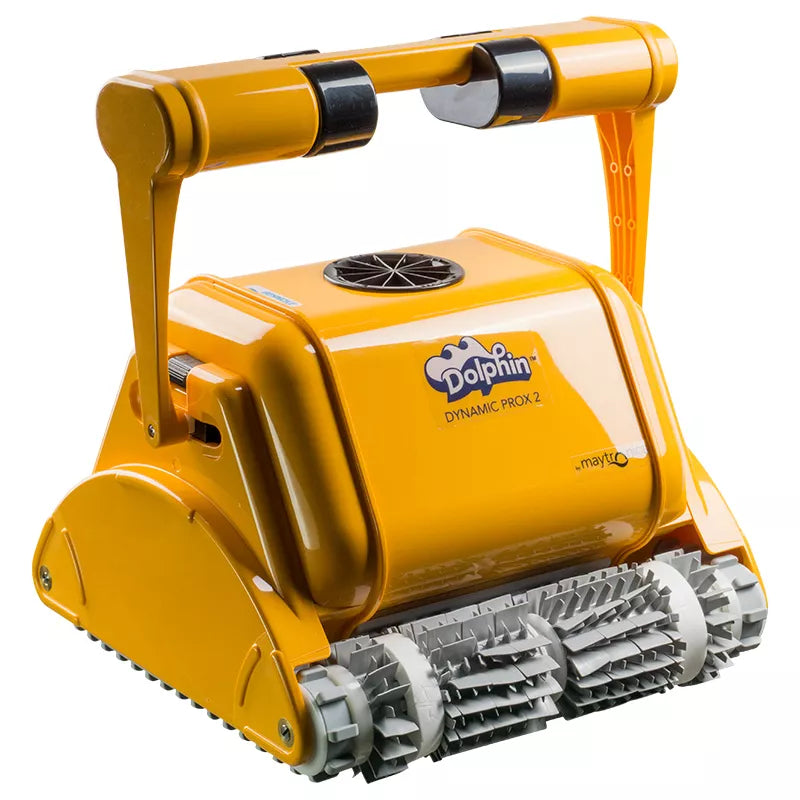 Dolphin Dynamic PRO X2 GYRO Robotic Pool Cleaner with Remote Control Combi Brush 25 m Pools