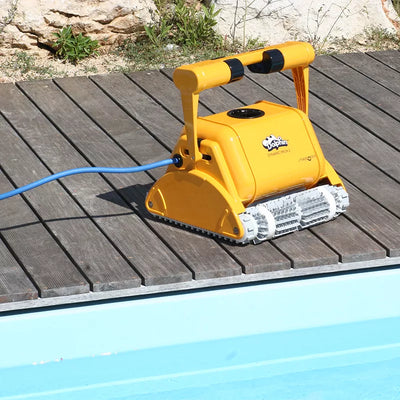 Dolphin Dynamic PRO X2 GYRO Robotic Pool Cleaner with Remote Control Combi Brush 25 m Pools