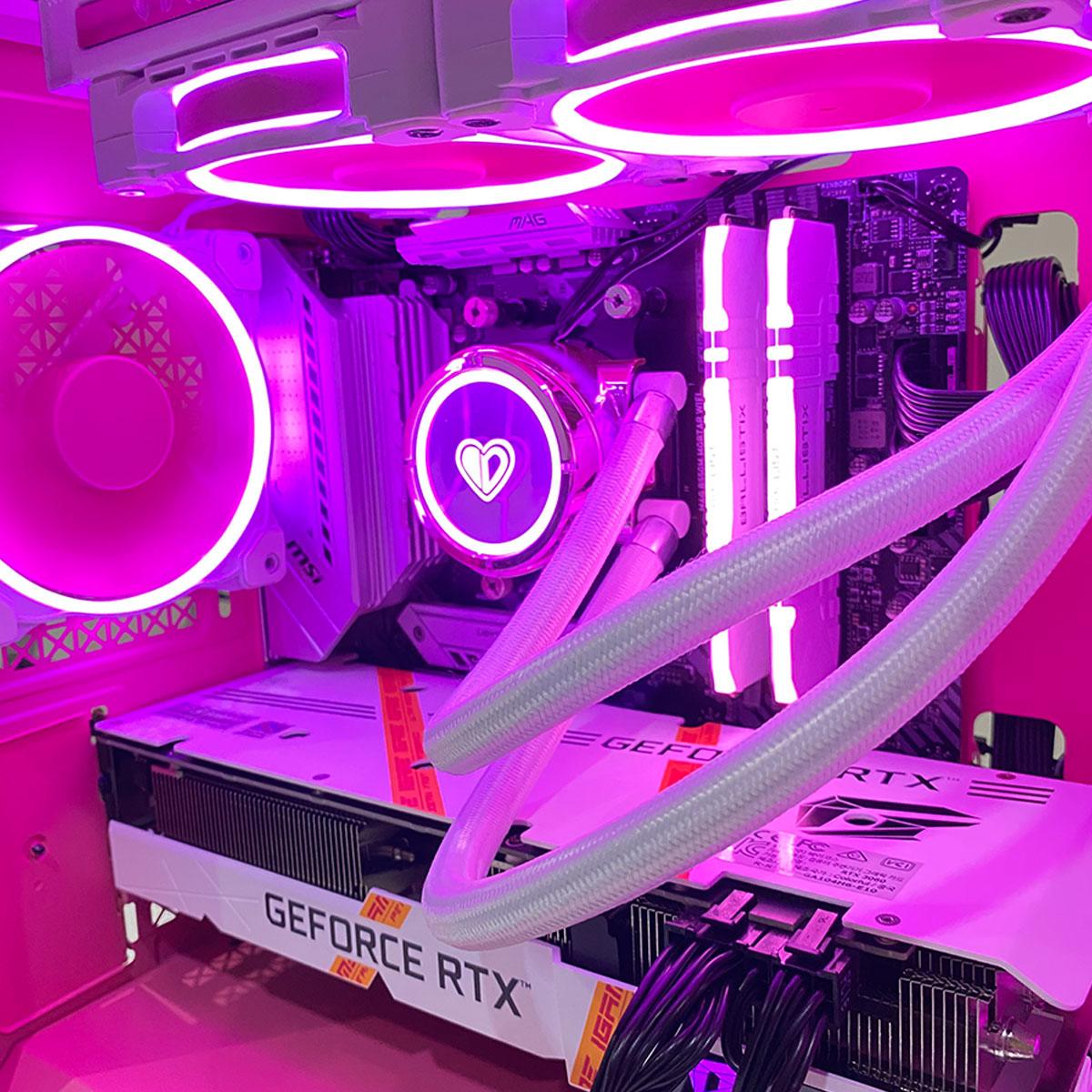 Aurora Macube 110 Pink Edition Gaming PC SPECS | Ryzen 5 5600 | 16 GB DDR4 | 1 TB SSD | RTX 3060 | Windows 11 Home