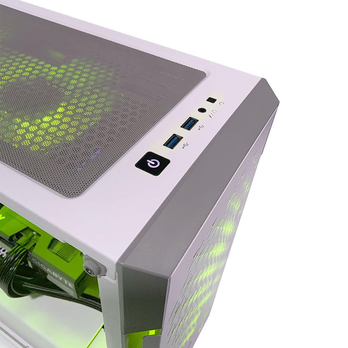 Aurora ICUE 220T RGB Airflow Gaming PC | RYZEN 7 5700X | 16GB RAM DDR4 | 512GB M.2 SSD | RTX 3060 | Windows 11
