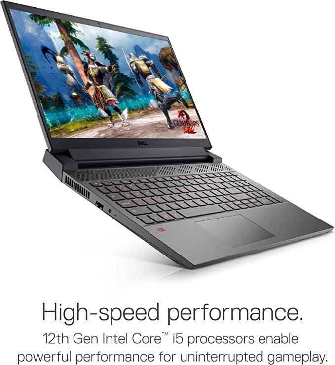 Dell G15 5520 Gaming Laptop (Dark Shadow Grey) | 15.6”  FHD | i5-12500H | 16 GB RAM DDR5 | 512 GB SSD | RTX 3050 | Windows 11 Home | MS Office H&S 2021 | Dell Gaming Backpack 17-GM1720PM