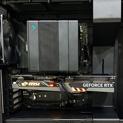 Optima H710 Stealth Build Gaming PC | Ryzen 7 7800X3D | 32 GB RAM | 1 TB SSD | RTX 4070 | Windows 11 Home