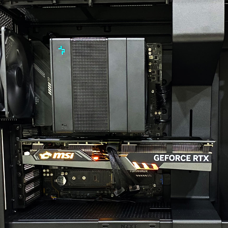 Optima H710 Stealth Build Gaming PC | Ryzen 7 7800X3D | 32 GB RAM | 1 TB SSD | RTX 4070 | Windows 11 Home