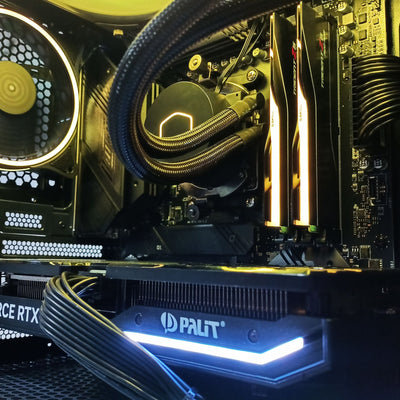 Optima Vision M Desktop Gaming PC | AMD Ryzen 7 7700 | 32GB RAM | 1TB SSD | RTX 4070 | Windows 11 Home