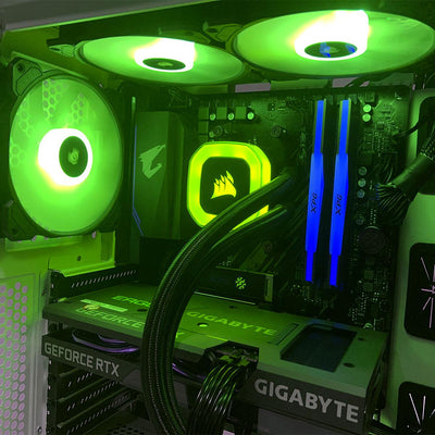 Aurora ICUE 220T RGB Airflow Gaming PC | RYZEN 7 5700X | 16GB RAM DDR4 | 512GB M.2 SSD | RTX 3060 | Windows 11