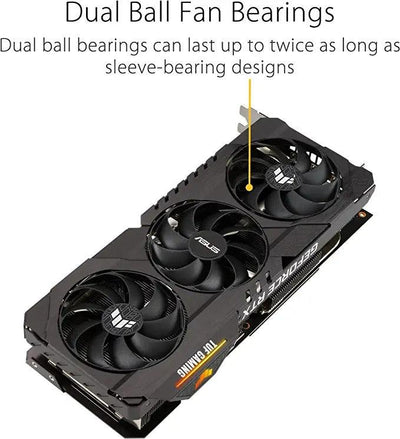 ASUS TUF Gaming RTX 3080 TI OC 12G GDDR6X Graphics Card