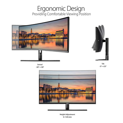 ASUS ProArt Display PA34VC 34.1-INCH UWQHD Curved Professional Monitor