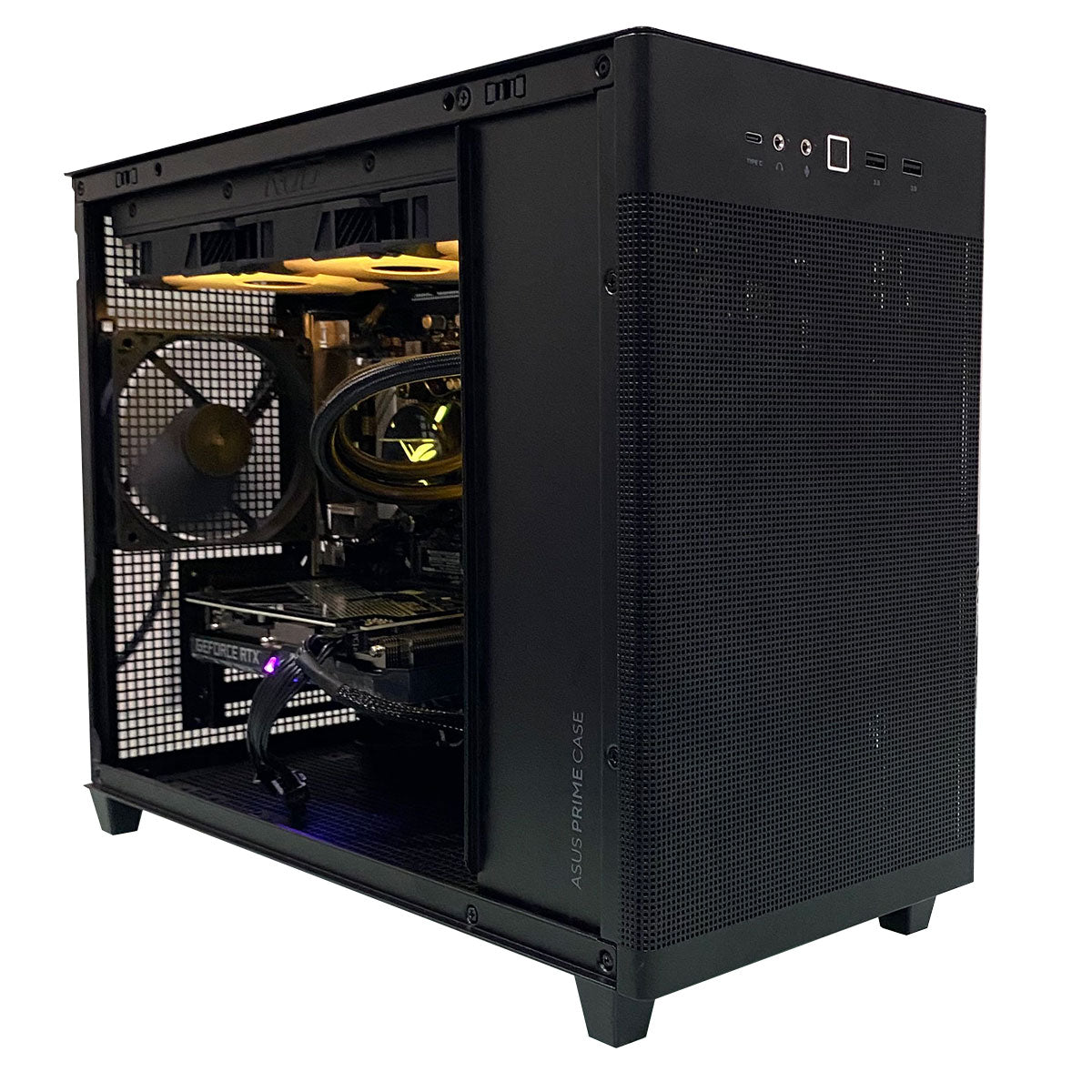 Powered by ASUS: Aurora AP201 Gaming PC | Intel Core i5 13400F | 16GB RAM | 1TB SSD | RTX 3060TI | Windows 11 Home