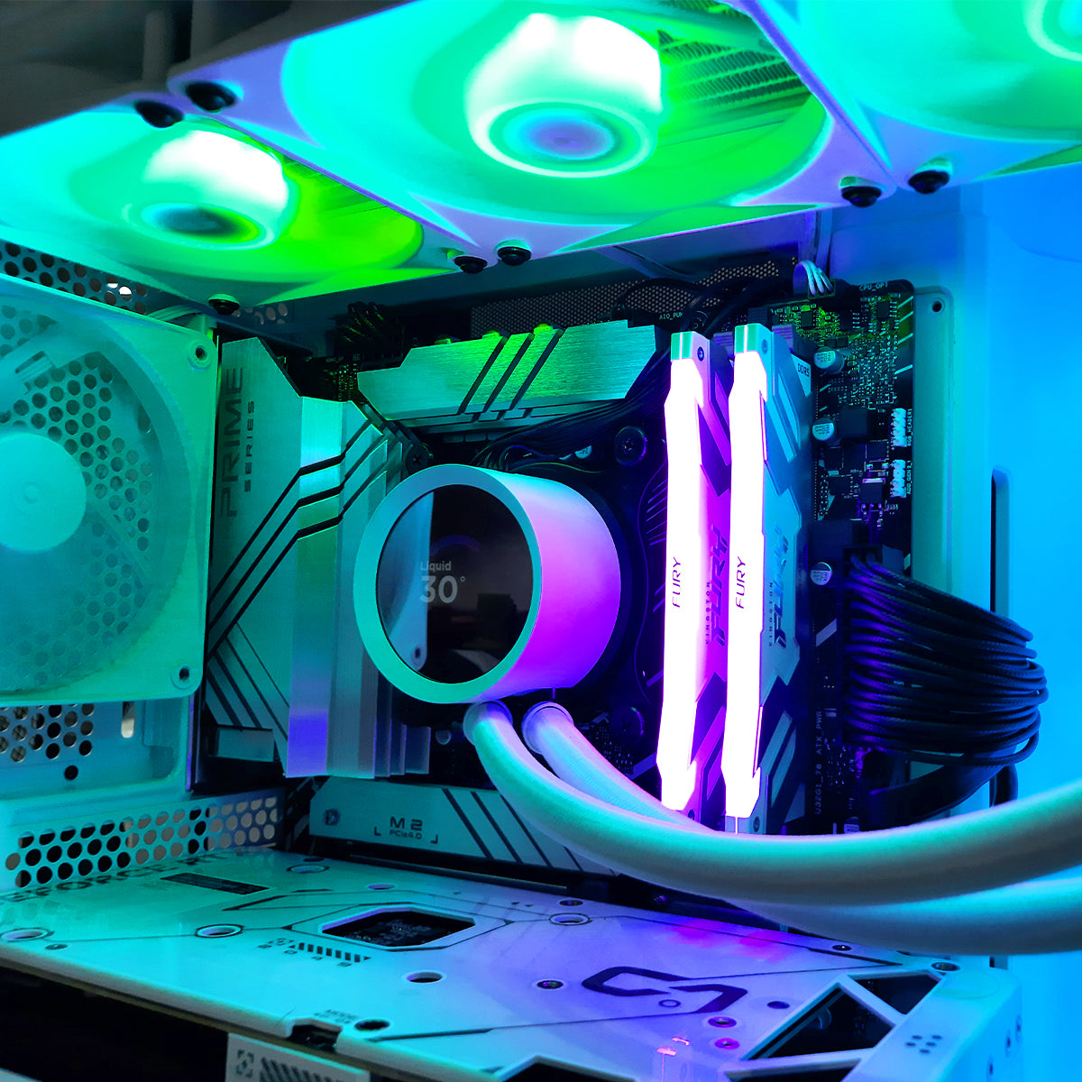 Ultra H6 Flow (White) Desktop Gaming PC | Intel Core i7-14700KF | 32GB RAM | 2TB SSD | RTX 4070 | Windows 11