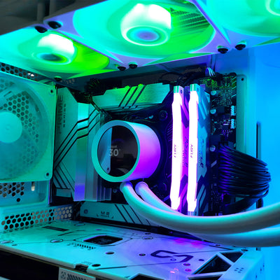 Ultra H6 Flow (White) Desktop Gaming PC | Intel Core i7-14700KF | 32GB RAM | 2TB SSD | RTX 4070 | Windows 11