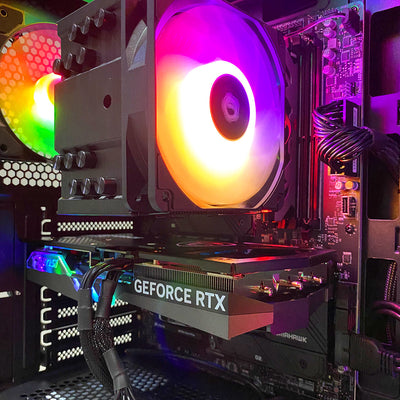 Aurora Forge 120A Desktop Gaming PC | AMD RYZEN 5 7500F | 16GB RAM | 1TB SSD | RTX 4060TI | Windows 11 Home