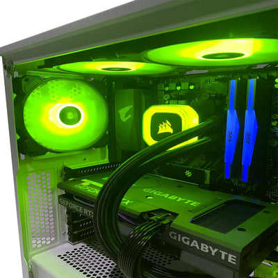 Aurora ICUE 220T RGB Airflow Gaming PC | RYZEN 7 5700X | 16GB RAM DDR4 | 512GB M.2 SSD | RTX 3060 | Windows 11