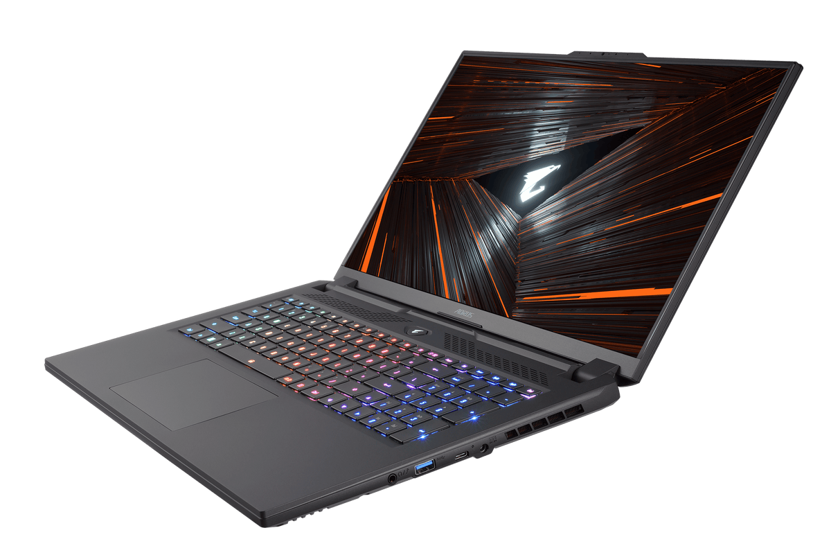 Gigabyte Aorus 17 XE5-73PH534GH Gaming Laptop (Black) | 17.3" FHD | i7-12700H | 16GB DDR5 | 1 TB SSD | RTX™ 3070 Ti | Windows 11 | Gigabyte Aorus G2 Backpack | AORUS H1 HEADSET | AORUS M4 RGB MOUSE